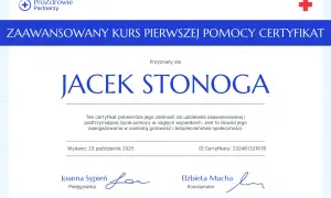Kto może wystawić zaświadczenie o ukończeniu kursu pierwszej pomocy?