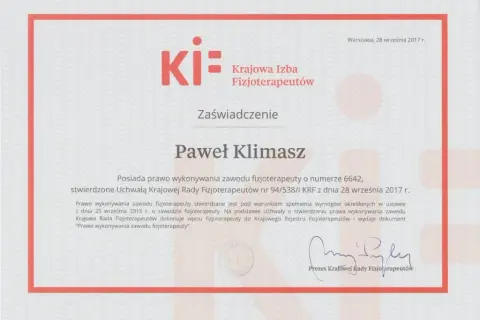Czy technik fizjoterapii ma prawo wykonywania zawodu i co to oznacza?