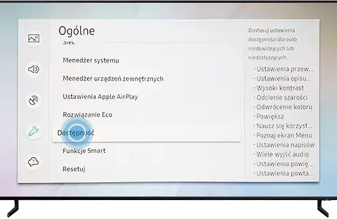Jak wyłączyć tryb dla niewidomych w Samsung TV i przywrócić komfort oglądania